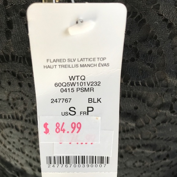 Brand new bebe lace top - Picture 3 of 4